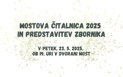 Mostova čitalnica 2025