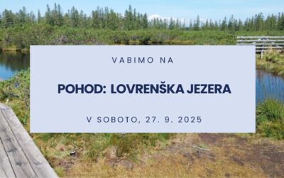 Pohod: Lovrenška jezera
