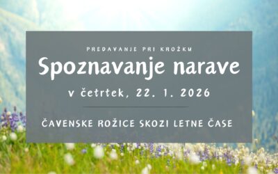 Spoznavanje narave v januarju – predavanje