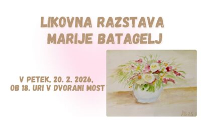 Samostojna likovna razstava: Marija Batagelj
