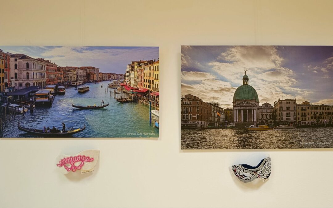 Razstava Čar Benetk skozi fotografijo in čipke