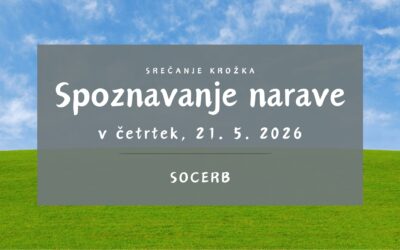 Spoznavanje narave v maju